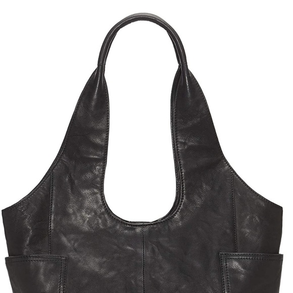 NEW! Genuine Leather Lucky Hobo Tote - Picture 4 of 11
